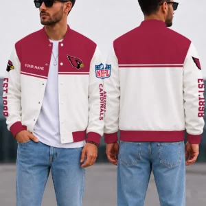 Limited Edition – Customized NFL Arizona Cardinals Satin Varsity & Baseball Jacket