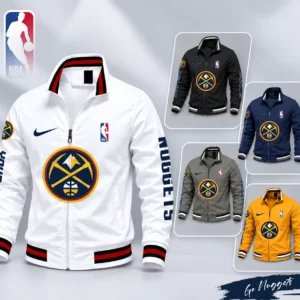 Limited Edition – Customized NBA Denver Nuggets Multicolor Men’s Casual Jacket