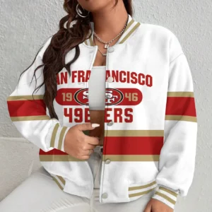 Limited Edition – Customized NFL San Francisco 49Ers Satin Varsity & Baseball Jacket