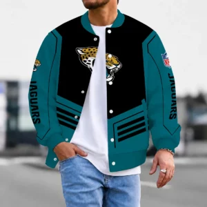Limited Edition – Customized NFL Jacksonville Jaguars Satin Varsity & Baseball Jacket
