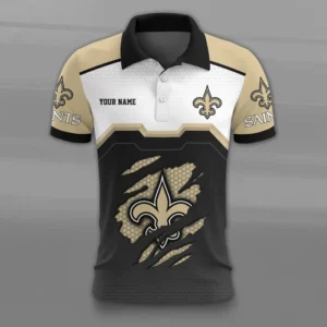 Limited Edition – Customized NFL New Orleans Saints Polo Shirt
