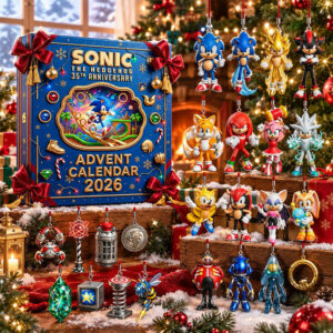 Sonic the Hedgehog 35th Anniversary Advent Calendar Christmas Gift For Son – THW
