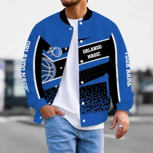 Limited Edition – Customized NBA Orlando Magic Baseball Jacket, Satin Varsity Jacket
