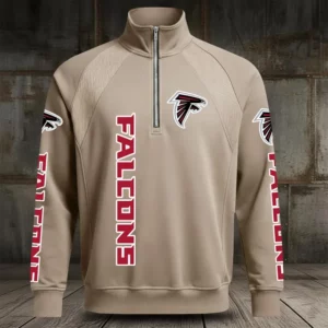 Limited Edition – Customized NFL Atlanta Falcons Men’s Multicolor Quarter-Zip Pullover