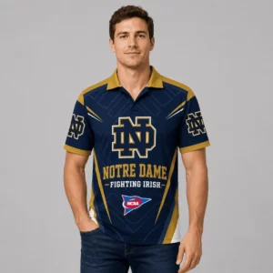 Limited Edition – Customized NCAA Notre Dame Fighting Irish Polo Shirt