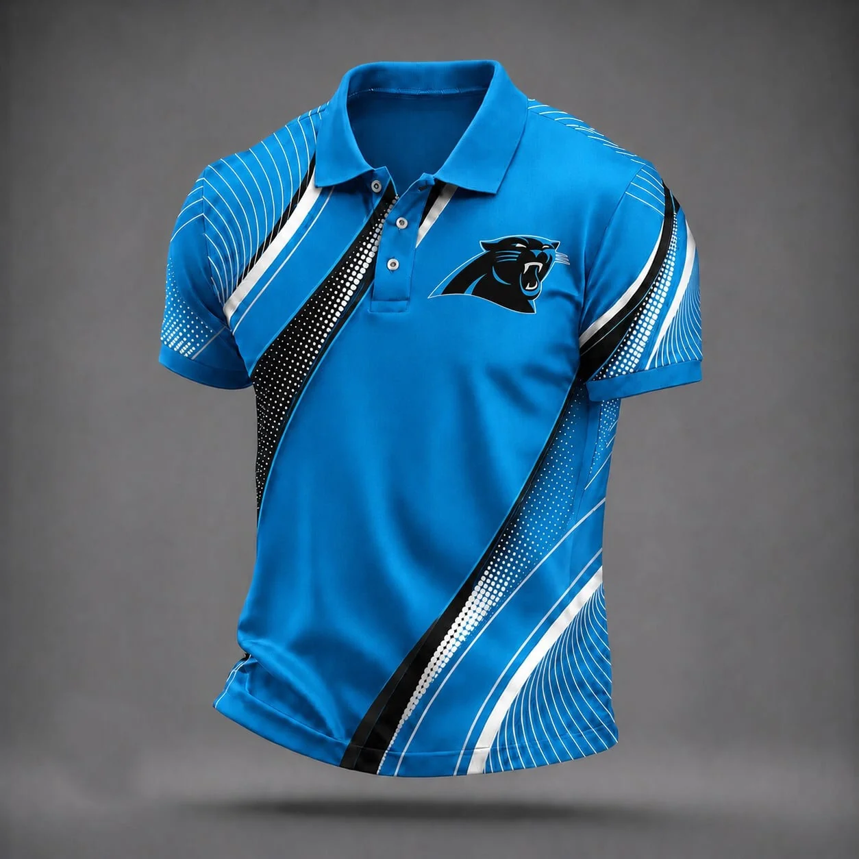 Limited Edition – Customized NFL Carolina Panthers Polo Shirt