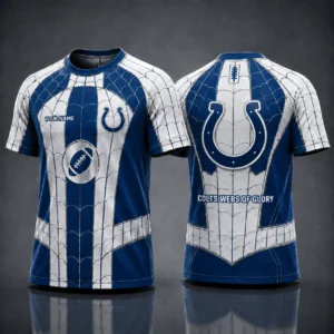 Limited Edition – Customized NFL Indianapolis Colts x Spider Unisex T-Shirt