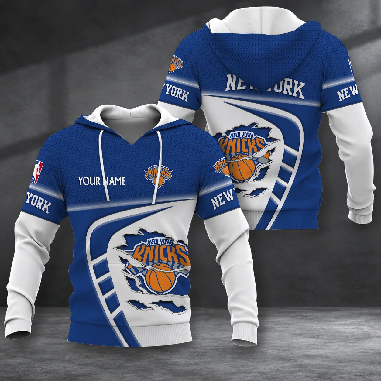 Limited Edition – Customized NBA New York Knicks T-Shirt, Polo Shirt, Zip Polo Shirt, Sweatshirt, Hoodie & Zip Hoodie