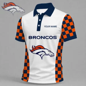 Limited Edition – Customized NFL Denver Broncos Polo Shirt