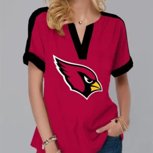 Limited Edition – Customized NFL Arizona Cardinals V-Neck Female Shirt