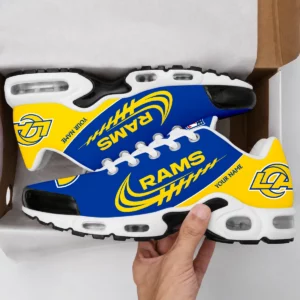 Limited Edition – Customized NFL Los Angeles Rams Air Max Plus Sneakers