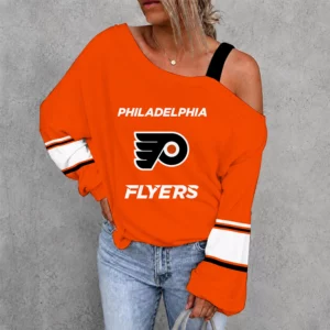 Limited Edition – Customized NHL Philadelphia Flyers Drop Shoulder Sweatshirt
