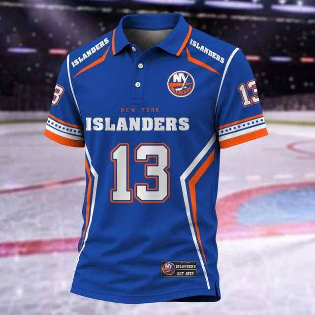 Limited Edition – Customized NHL New York Islanders Polo Shirt