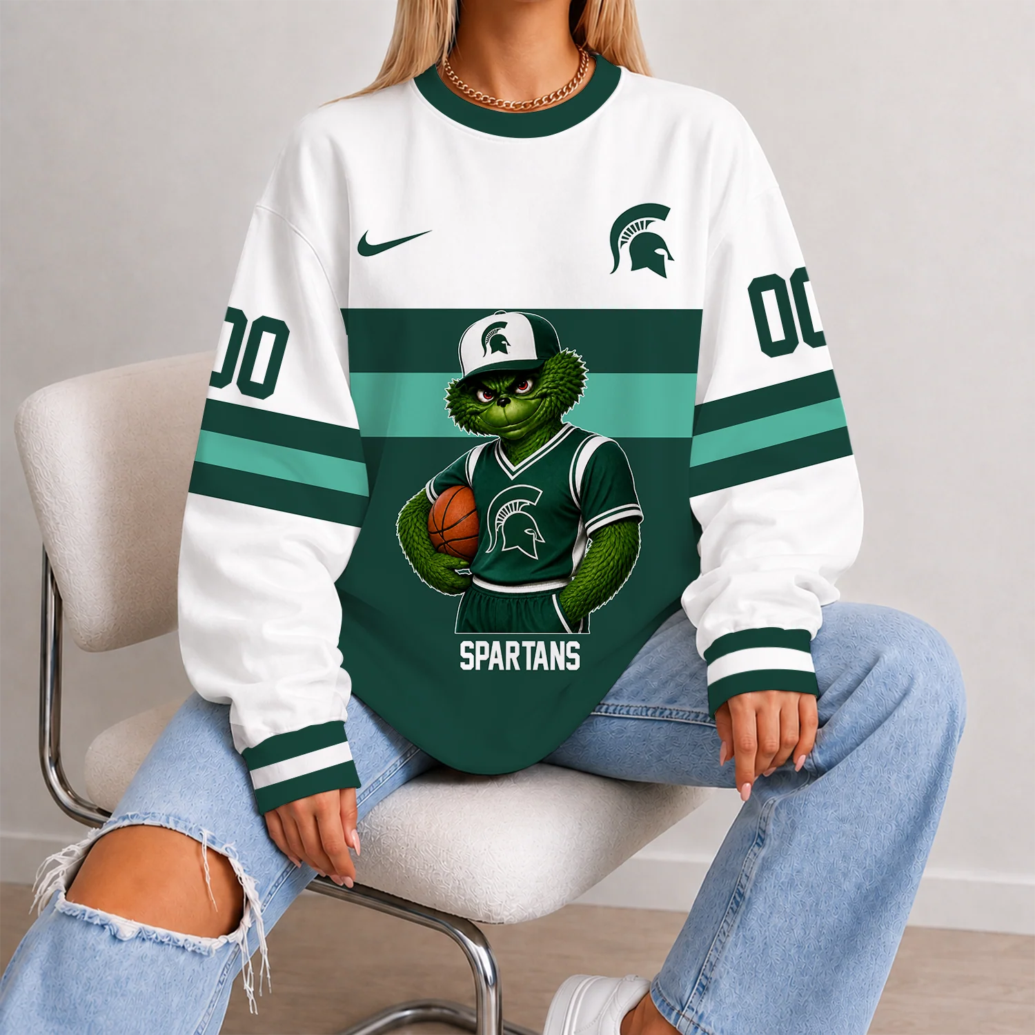 Limited Edition Customized NCAA Michigan State Spartans Unisex Sweatshirt