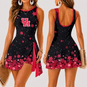 Limited Edition – Customized NCAA Houston Cougars Women’s Summer Skort Dress