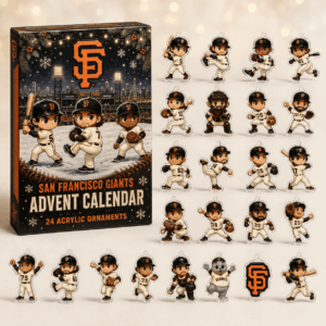 San Francisco Giants Xmas Advent Calendar Holiday Decor Christmas Gifts For Basketball Fans