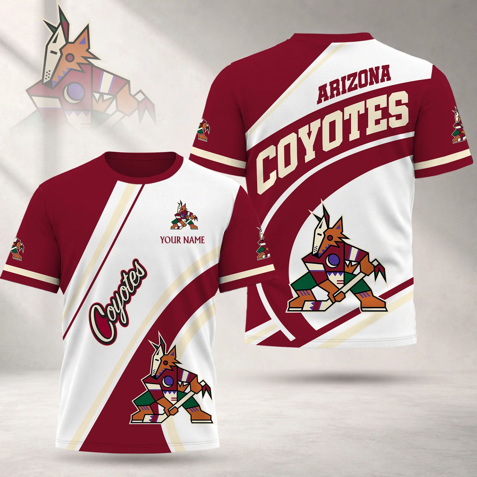 Limited Edition – Customized NHL Arizona Coyotes T-Shirt