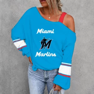 Limited Edition – Customized MLB Miami Marlins Drop Shoulder Sweatshirt