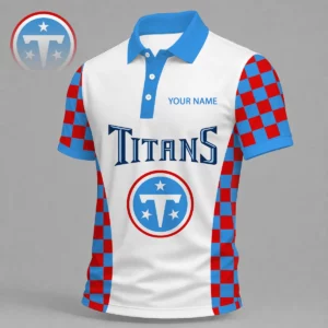 Limited Edition – Customized NFL Tennessee Titans Polo Shirt