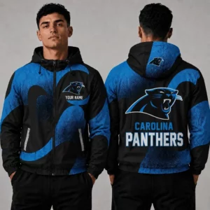 Limited Edition – Customized NFL Carolina Panthers Windbreaker Jacket