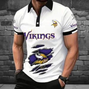 Limited Edition – Customized NFL Minnesota Vikings Polo Shirt