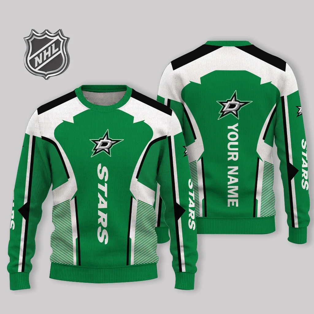 Limited Edition – Customized NHL Dallas Stars Ugly Sweater