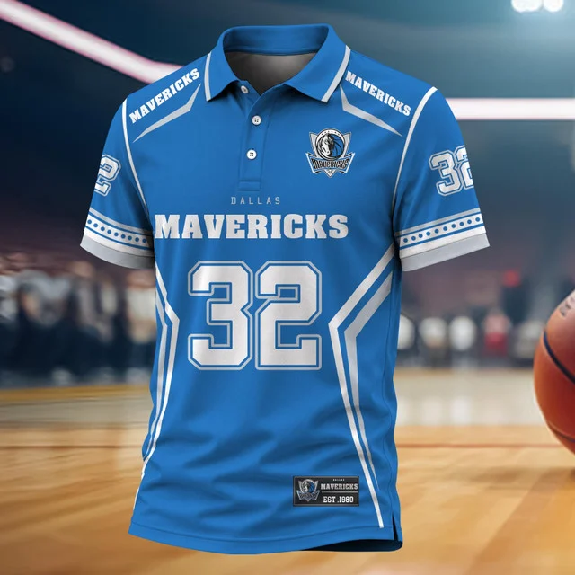 Limited Edition – Customized NBA Dallas Mavericks Polo Shirt