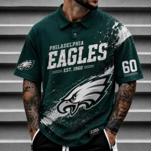 Limited Edition – Customized NFL Philadelphia Eagles Polo Shirt