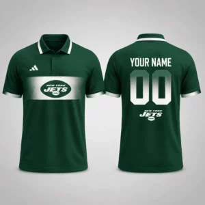 Limited Edition – Customized NFL New York Jets Polo Shirt