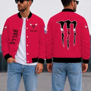 Limited Edition – Customized NBA Chicago Bulls Baseball Jacket, Satin Varsity Jacket