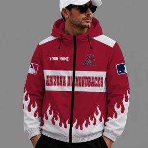 Limited Edition – Customized MLB Arizona Diamondbacks Windbreaker Jacket