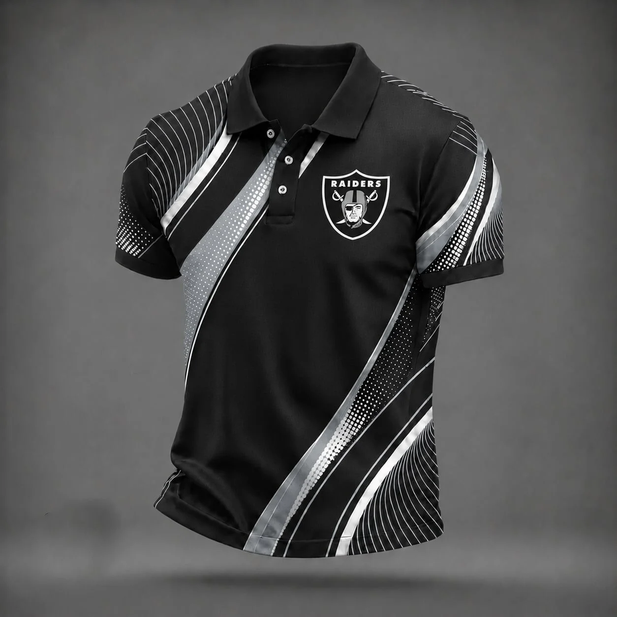 Limited Edition – Customized NFL Las Vegas Raiders Polo Shirt