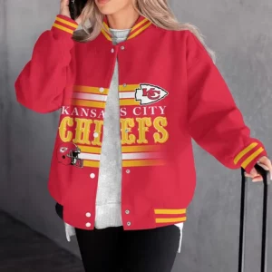 Limited Edition – Customized NFL Kansas City Chiefs Satin Varsity & Baseball Jacket