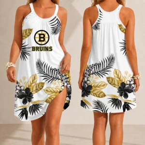 Limited Edition – Customized NHL Boston Bruins Camisole Dress