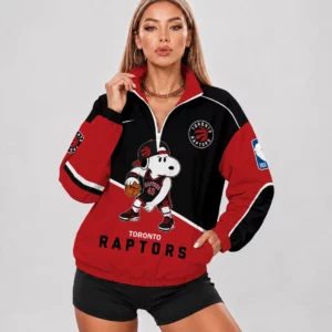 Limited Edition – Customized NBA Toronto Raptors V-Neck Zipper Sweatshirt Jacket
