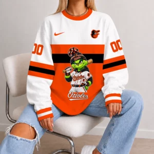 Limited Edition – Customized MLB Baltimore Orioles Unisex Sweatshirt