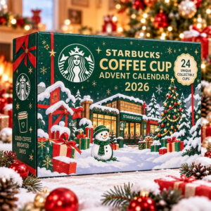 Starbucks Coffee Cup Advent Calendar 2026 24 Unique Collectible Cups Xmas Gifts