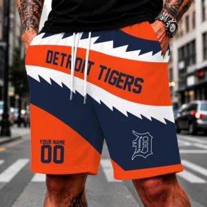 Limited Edition – Customized MLB Detroit Tigers Short Pants