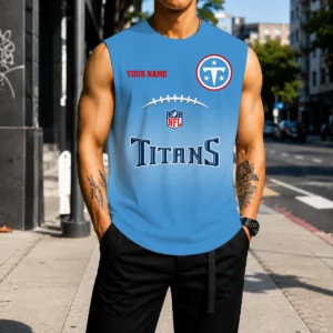 Limited Edition – Customized NFL Tennessee Titans Men’s Gym Shirt