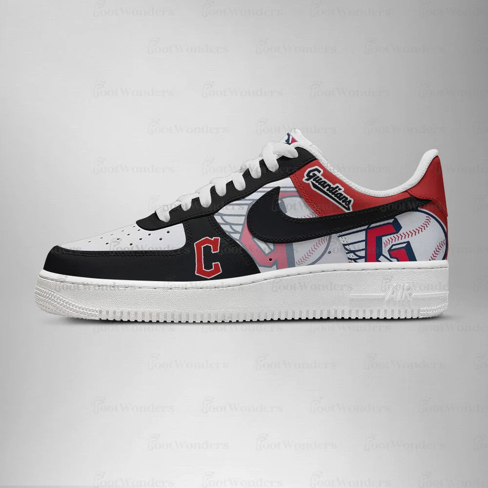 Limited Edition – Customized MLB Cleveland Guardians Air force 1 Shoes - Image 3