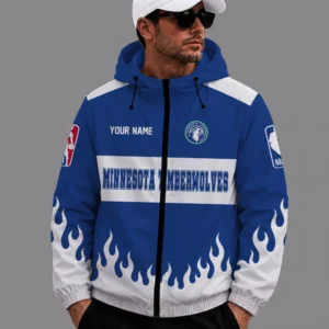 Limited Edition – Customized NBA Minnesota Timberwolves Windbreaker Jacket