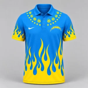 Limited Edition – Customized NFL Los Angeles Chargers Polo Shirt