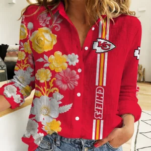 Limited Edition – Customized NFL Kansas City Chiefs Women Casual Shirt