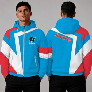 Limited Edition – Customized MLB Miami Marlins Windbreaker Jacket