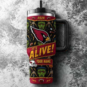 Limited Edition – Customized NFL Arizona Cardinals Halloween 40Oz Tumbler