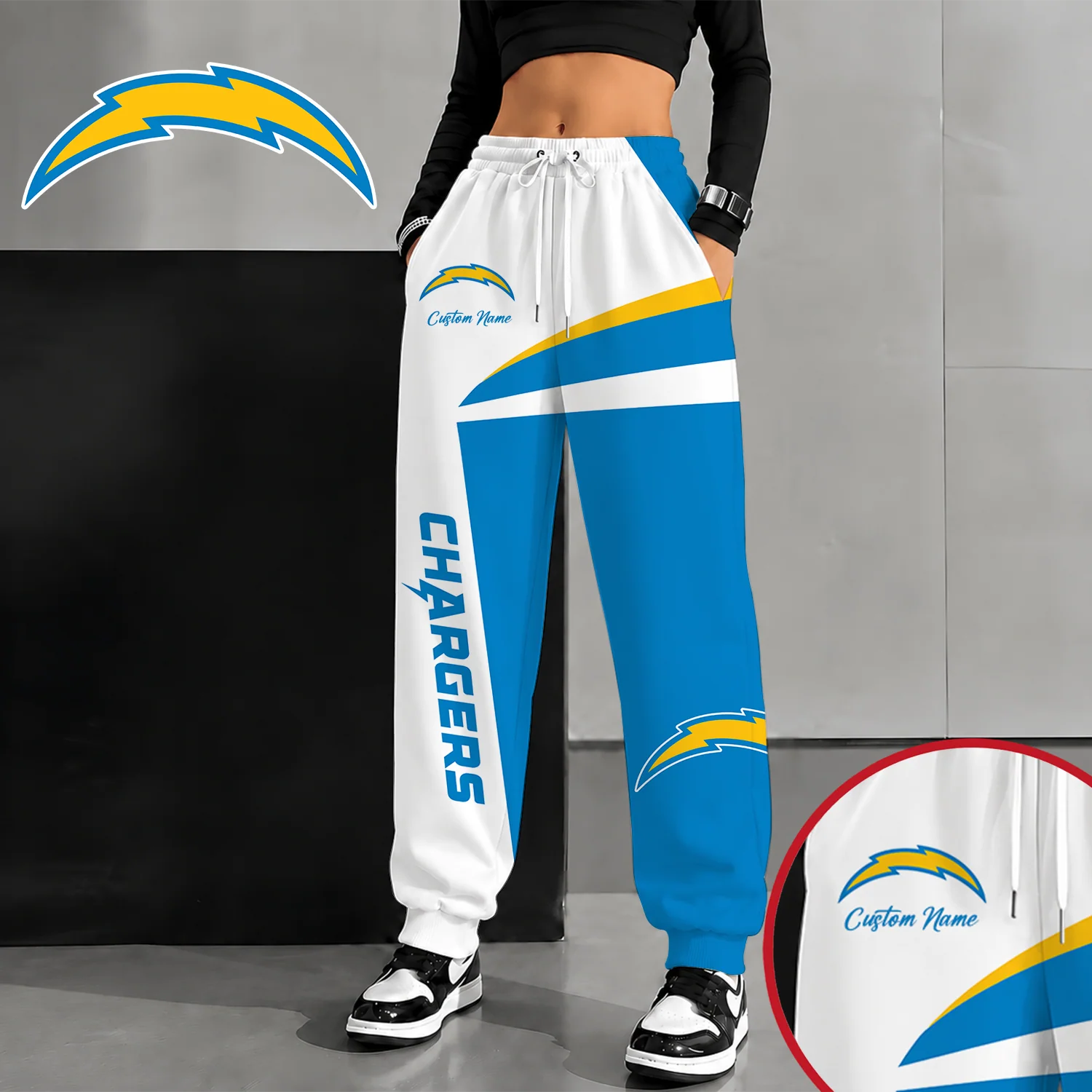 Limited Edition – Customized NFL Los Angeles Chargers Sweatpants