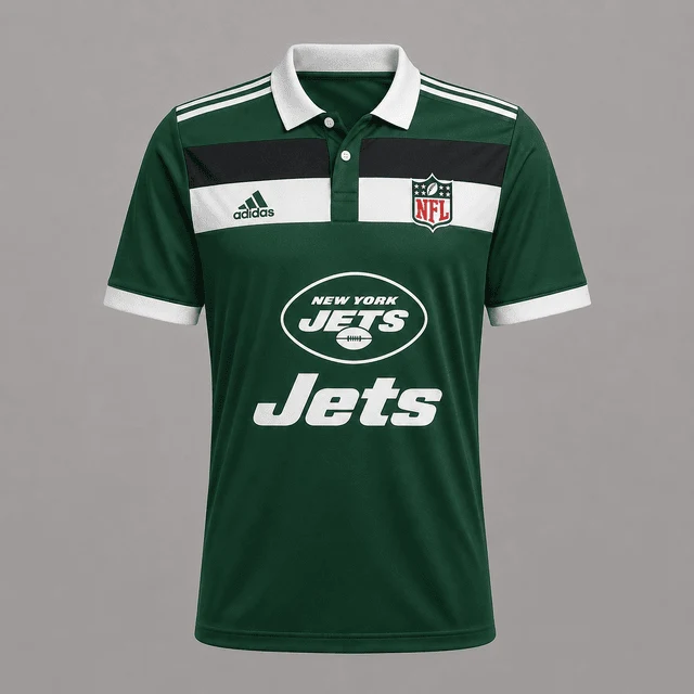 Limited Edition – Customized NFL New York Jets Polo Shirt