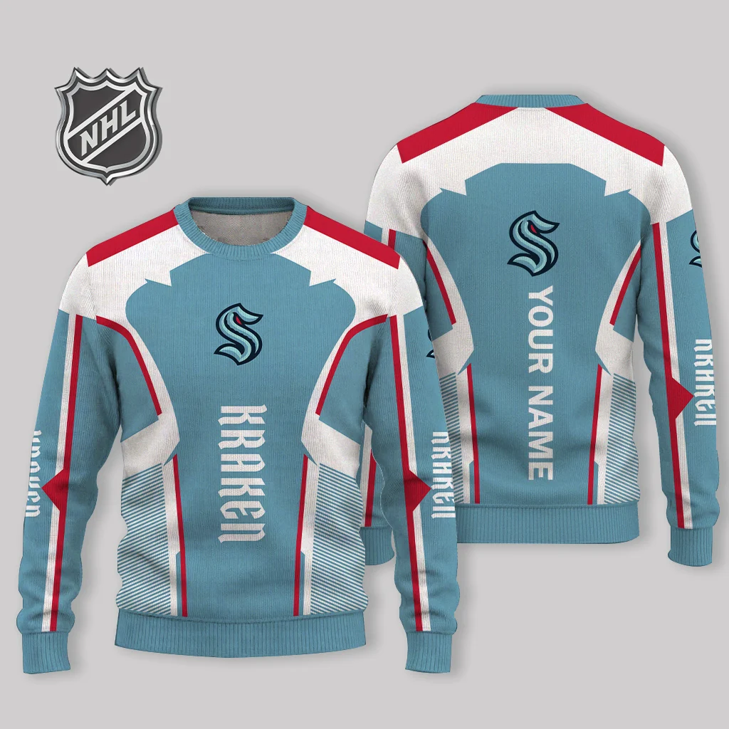Limited Edition – Customized NHL Seattle Kraken Ugly Sweater