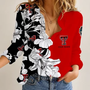 Limited Edition – Customized NCAA Texas Tech Red Raiders Women Casual Shirt