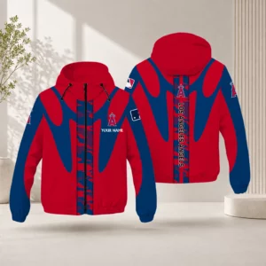 Limited Edition – Customized MLB Los Angeles Angels Windbreaker Jacket